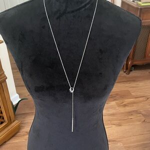 BLB toggle closure Y drop necklace